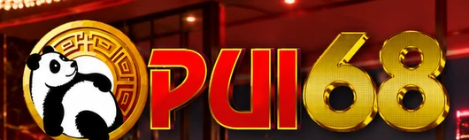 Logo PUI68 panda emas merah